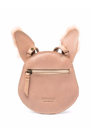 brown leather bag DONSJE KIDS | 5002014BL168